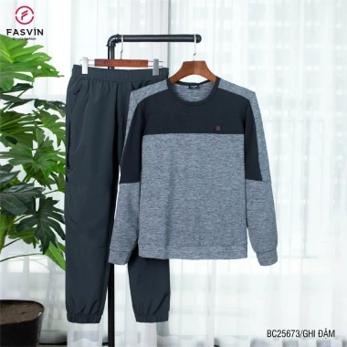 Bộ quần áo thể thao nam FASVIN CT22.545.HN - Vải cao cấp, giá chỉ 249.000₫, hàng chính hãng
