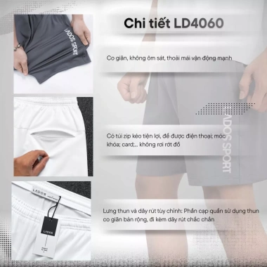 Bộ quần áo thể thao nam LADOS-7.002 cotton co giãn - Áo tanktop và quần thun, phù hợp tập gym chạy bộ, giảm giá 222k