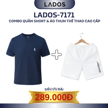 Bộ quần áo thể thao nam LADOS-7.171 vải thun lạnh, cao cấp, chạy bộ, tập gym, mặc nhà
