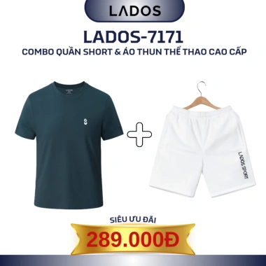 Bộ quần áo thể thao nam LADOS-7.171 vải thun lạnh, cao cấp, chạy bộ, tập gym, mặc nhà