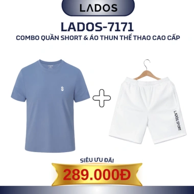 Bộ quần áo thể thao nam LADOS-7.171 vải thun lạnh, cao cấp, chạy bộ, tập gym, mặc nhà