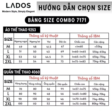 Bộ quần áo thể thao nam LADOS-7.171 vải thun lạnh, cao cấp, chạy bộ, tập gym, mặc nhà