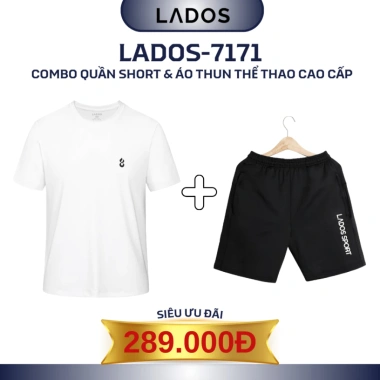Bộ quần áo thể thao nam LADOS-7.171 vải thun lạnh, cao cấp, chạy bộ, tập gym, mặc nhà