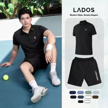 Bộ quần áo thể thao nam LADOS 7.173 vải co giãn tập gym chạy bộ - Giá ưu đãi 239k