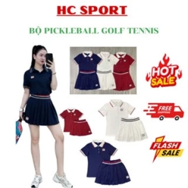 Bộ quần áo thể thao nữ cao cấp, váy áo tập Pickleball Golf Tennis Cầu lông, 334.940 VND 3