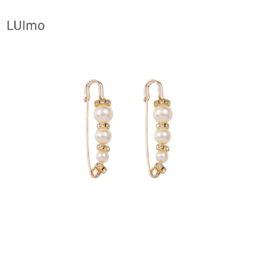 Bộ Quần Áo Thổ Cẩm Nữ Điều Chỉnh Eo Ngọc Trai Áo Len Đầm Trâm Cài Huy Hiệu DIY SBS 7