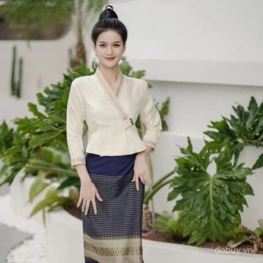 Bộ quần áo thời trang bé gái retro dân tộc vàng thanh lịch, chỉ 434.549đ 2 Bộ quần áo thời trang bé gái retro dân tộc vàng thanh lịch, chỉ 434.549đ 2