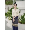 Bộ quần áo thời trang bé gái retro dân tộc vàng thanh lịch, chỉ 434.549đ 8