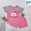 Bộ quần áo thun bé gái màu hồng, phông in đa hình 15-40kg - giảm còn 180.000₫ 6