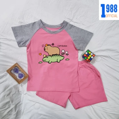 Bộ quần áo thun bé gái màu hồng, phông in đa hình 15-40kg - giảm còn 180.000₫ 10 Bộ quần áo thun bé gái màu hồng, phông in đa hình 15-40kg - giảm còn 180.000₫ 10