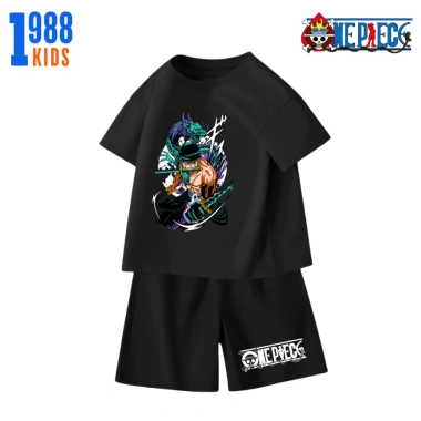 Bộ quần áo thun cotton mùa hè cho bé trai Anime One Piece – Cộc mát, in sắc nét, Mã 04, giảm còn 169k 3 Bộ quần áo thun cotton mùa hè cho bé trai Anime One Piece – Cộc mát, in sắc nét, Mã 04, giảm còn 169k 3