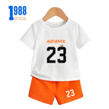 Bộ quần áo thun in số 23 cho bé trai và bé gái - Cotton 15-42kg, mã BTE23, giá chỉ 179.000₫ 6
