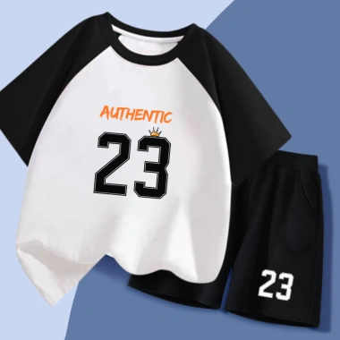 Bộ quần áo thun in số 23 cho bé trai và bé gái - Cotton 15-42kg, mã BTE23, giá chỉ 179.000₫ 7