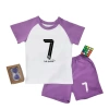 Bộ quần áo thun in The Queen cho bé gái 15-38kg, cotton thoáng mát, giảm còn 169k 10