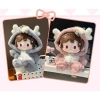Bộ quần áo trẻ em 40cm phong cách mới, cotton mềm, túi rồng Puff Giá ưu đãi 153k 8