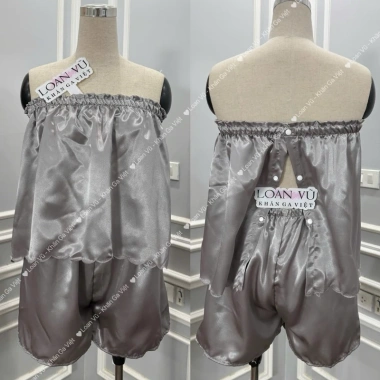 Bộ quây LỬNG spa Phi Lụa mềm mại, thoáng mát, giảm giá 30k - Giá gốc 36.3k 4 Bộ quây LỬNG spa Phi Lụa mềm mại, thoáng mát, giảm giá 30k - Giá gốc 36.3k 4