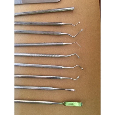Bộ que hàn nha khoa đa năng: bóc tách, đo túi lợi, nạo ngà, bay đánh chất hàn – Giá 32.000đ