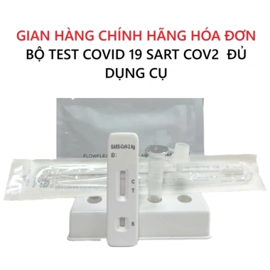 Bộ Que Test 3 Chỉ Số CÚM A + CÚM B + COVID + SART2 Hô Hấp Cấp - Hàng Chính Hãng, Giá 49.000 VNĐ