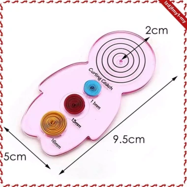 Bộ Quilling Pen Rolling Curling - Dụng cụ Origami Thêu Sò cho người mới, chỉ 127.600₫ 4