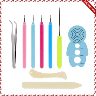 Bộ Quilling Pen Rolling Curling - Dụng cụ Origami Thêu Sò cho người mới, chỉ 127.600₫ 8