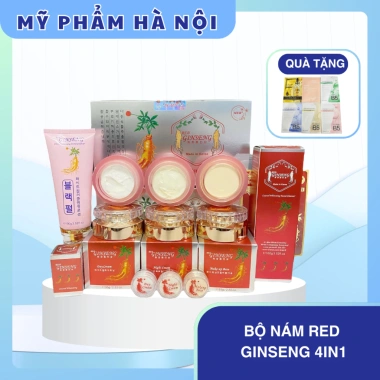 Bộ RED GINSENG 4in1 Hàn Quốc - Dưỡng trắng da, mờ thâm nám tàn nhang 1.000.000đ