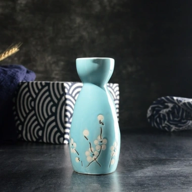 Bộ rượu gốm Nhật Bản RMAV Sake, bình trắng, chai đơn, bình ấm và vang, chỉ 175k 4 Bộ rượu gốm Nhật Bản RMAV Sake, bình trắng, chai đơn, bình ấm và vang, chỉ 175k 4
