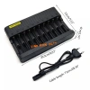 Bộ Sạc 10 Pin Đa Năng 3.7V - Tương Thích 14.500,16.340,18.650, Giá Ưu Đãi 256.462 VND 2