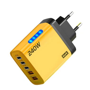Bộ sạc 240W tự động phát hiện, LED 3PD+2USB, chống cháy, đa năng du lịch gia đình Giá 89.100₫