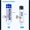 Bộ sạc 6 pin AA/AAA nhanh tự ngắt DP-K66 - micro, đồ chơi, remote - 56.000₫ 3