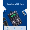 Bộ sạc AA/AAA/9V tự ngắt Doublepow UK95 - Pin AA 3.000mAh, sạc micro không dây, đồ chơi điện tử, chuột không dây, giá 129.000 VND 3