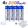 Bộ sạc AA/AAA/9V tự ngắt Doublepow UK95 - Pin AA 3.000mAh, sạc micro không dây, đồ chơi điện tử, chuột không dây, giá 129.000 VND 8