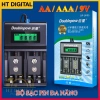 Bộ sạc AA/AAA/9V tự ngắt Doublepow UK95 - Pin AA 3.000mAh, sạc micro không dây, đồ chơi điện tử, chuột không dây, giá 129.000 VND 10