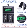 Bộ sạc AA/AAA/9V tự ngắt UK95 – Pin 9V 280/360mAh, sạc không dây, đồ chơi điện tử, chuột không dây – 136.000₫ 10