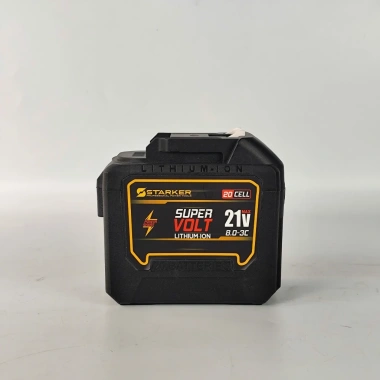 Bộ sạc bàn to 3 pin 20 cell Starker kèm sạc, tương thích máy khoan, máy xiết bulong 2.025, điện áp ổn định, sạc nhanh, độ bền cao - Giá 258.000 VND