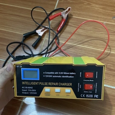 Bộ sạc bình ắc quy tự ngắt MF-2B 12V/24V 600AH – Tự ngắt khi đầy, giá 225.900₫ 3