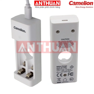 Bộ sạc Camelion BC-806T sạc đôi hẹn giờ tự ngắt Pin AA/AAA, thiết kế nhỏ gọn, USB tiện dụng, giá 99.000đ