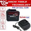 Bộ sạc cốc kèm pin THPRO 21V chân pin phổ thông – khoan, siết bulong, quạt, cắt cỏ, giá ưu đãi 6
