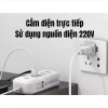 Bộ Sạc Đa Năng 5 Trong 1 - Ổ Cắm Điện 4 Cổng USB Cao Cấp, Giá Ưu Đãi 59.250 VND 5