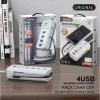 Bộ Sạc Đa Năng 5 Trong 1 - Ổ Cắm Điện 4 Cổng USB Cao Cấp, Giá Ưu Đãi 59.250 VND 9
