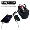 Bộ sạc DC di động USB 4 cổng 12V/24V sang 5V kẹp pin cho điện thoại và máy tính bảng - Giá ưu đãi 176.000 VND 5