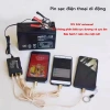 Bộ sạc điện thoại di động ắc quy xe máy 12V/24V, xe tải thủy tới 5V USB sạc nhanh, giá ưu đãi 40.740đ 8