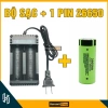 Bộ sạc đôi pin 3.7V cho 26.650 và 18.650 – Đèn báo, giảm giá chỉ 58.000đ 3