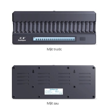 Bộ Sạc Doublepow DP-K20 20 Pin AA Sạc Nhanh Tự Ngắt Màn Hình LCD Giá Chỉ 278.000đ