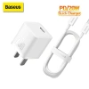 Bộ Sạc Du Lịch Baseus GaN 5 Cổng 20W Sạc Nhanh PD cho Điện Thoại, Máy Tính Bảng - Giá 220k 10