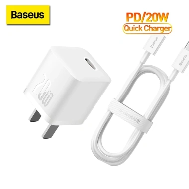 Bộ Sạc Du Lịch Baseus GaN 5 Cổng 20W Sạc Nhanh PD cho Điện Thoại, Máy Tính Bảng - Giá 220k 10 Bộ Sạc Du Lịch Baseus GaN 5 Cổng 20W Sạc Nhanh PD cho Điện Thoại, Máy Tính Bảng - Giá 220k 10