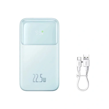 Bộ sạc dự phòng mini Baseus 30W sạc nhanh, tích hợp dây sạc - Giá chỉ 469.000₫