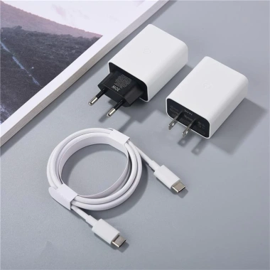Bộ sạc Google Pixel 7/6 Pro 30W chính hãng EU, sạc nhanh, chuyển đổi du lịch, cáp USB‑C 3