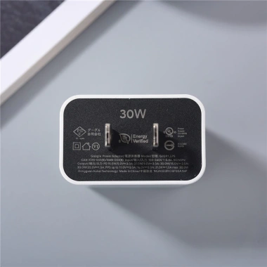 Bộ sạc Google Pixel 7/6 Pro 30W chính hãng EU, sạc nhanh, chuyển đổi du lịch, cáp USB‑C 7