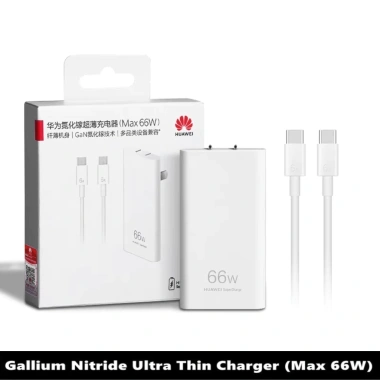Bộ sạc Huawei 66W GAN siêu mỏng - Nạp nhanh cho điện thoại, máy tính bảng, tai nghe, đồng hồ thông minh - Du lịch tiện lợi, giá chỉ 659.999₫