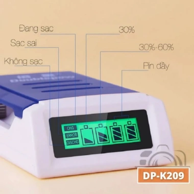 Bộ sạc K209 Doublepow + Pin sạc AA 3.300mAh – Giá 141.000₫, sạc nhanh, dung lượng cao 7 Bộ sạc K209 Doublepow + Pin sạc AA 3.300mAh – Giá 141.000₫, sạc nhanh, dung lượng cao 7